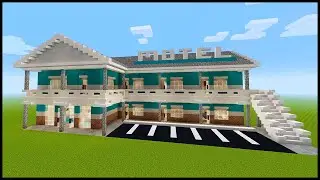 Minecraft: How to Build a Motel | PART 1