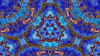 Atmospheric Lounge | Release Bad Vibes Meditation | Ambient 4K Psychedelic Visuals - Universe Inside