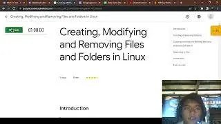 Create, modifying, and remove files and folders in linux - Day 41