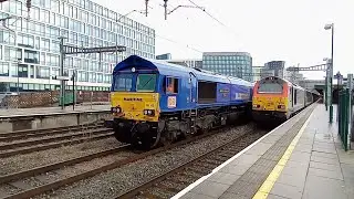 TRAINS AT CARDIFF CENTRAL STATION 22.10.24
