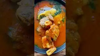 Cook ABULA with me #abula #amala #fufu