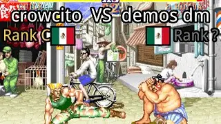 Street Fighter II - The World Warrior: (MX) crowcito vs (MX) demos dm