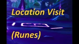 Fortnite - Season 6 (visiting all rune locations) Corrupted Zones