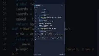 #63 -- Typing Speed Test Game with Python #100daysofcode with #python #100 #shots