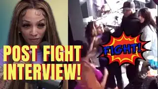 POST FIGHT interview with Icy after getting attacked!