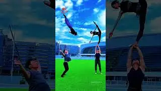 Mind-blowing acrobatics and stunts that defy gravity  #acrobatics #circus #stunts #amazing