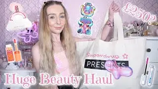 Huge &pound;250 Beauty Haul 💖 Superdrug Presents 2024 COLLAB @moretofaye  ✨