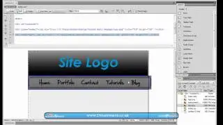 Dreamweaver Tutorial - How To Create a Basic 2 Column Website Layout [CSS & HTML]