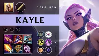Kayle Mid vs Twisted Fate - KR Challenger Patch 25.24