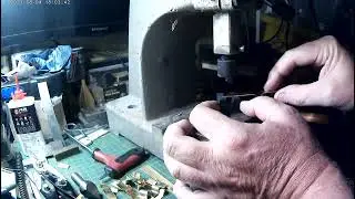 Bending Brass clips using a fly press and 3d printed dies