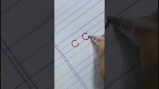 c and e in similar way | English alphabet writing #handwriting #alphabet #letter #shorts #fyp