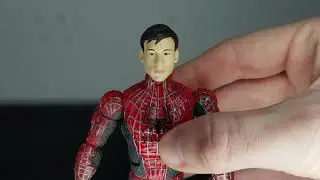 Scooter Spider Man 2 ToyBiz Movie Figure, THE BEST SPIDER-MAN FIGURE (Pizza Spidey)