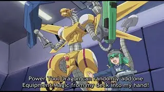 Leo(Lua) Synchro Summons Power Tool Dragon vs Divine!