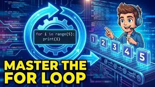 Loops Unlocked | Mastering the For Loop | Iterate and Terminate | Python for Everything 