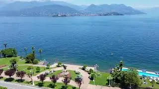 View From La Palma Hotel, Stresa