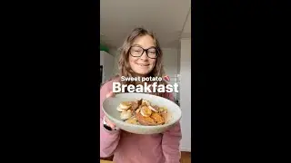 Sweet potato breakfast #shorts