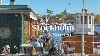 Spring Day in Stockholm, Sweden | Moving Pictures