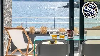 Beachfront Salty Sea Luxury Suite 2 | Chavania, Greece | Hotel Review 🛏️