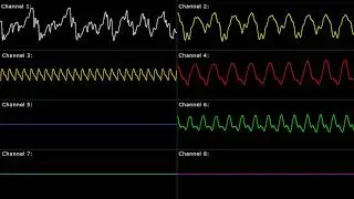 [SNES] Super Metroid: Big Boss Confrontation 1 - Oscilloscope View