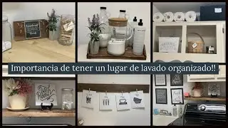ORGANIZACIÓN👉🏼LAVANDERÍA~LAUNDRY ROOM TOUR~IDEAS DE ORGANIZACIÓN~