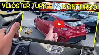Hyundai Veloster Turbo VS Veloster NonTurbo | Full Tour & Test Drive - Which One Would You Pick?
