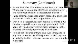 Role of Thrombolysis in STEMIRole of Thrombolysis in STEMI