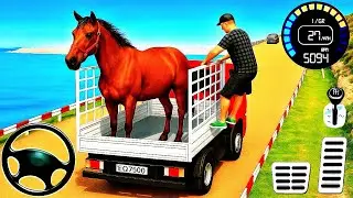 Farm Animal 🦓 Truck 🚒 Transport Simulator - Animal 🐂 Transport Game 3D 2025 | Animal 👹 Cargo Game 