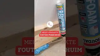 Hoe pu schuim gebruiken? (Tutorial)