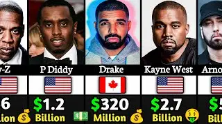 Richest Rappers In The World 2025 | Net Worth Of 100 Richest Rappers 2025 ||