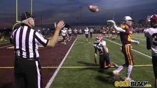 GoldandBlack.com video: Brady Allen vs  Heritage Hills