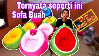 Sofa anak, sofa buah dan karakter, fruit sofa, di konveksi payuwae