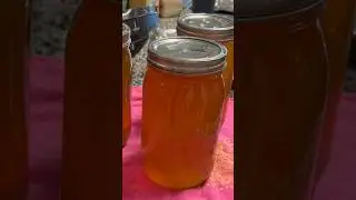 We canned vegetable stock! #canning