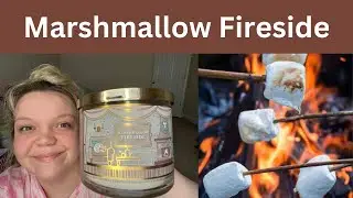 Marshmallow Fireside Candle REVIEW! Bath & Body Works!!