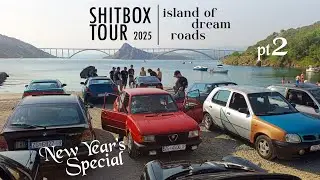 ISLAND OF DREAM ROADS | Shitbox Tour 2025 - PART 2
