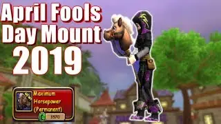 Wizard101: 2019 April Fools Day Mount (Maximum HorsePower)