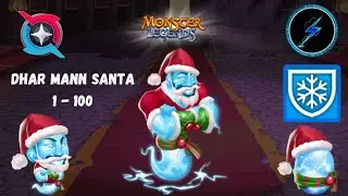 Monster Legends (Dhar Mann Santa 1 - 100 + Combates) &iexcl;Nueva Isla En Mapa De Aventuras 💯👌🏻)