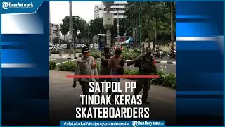 Viral Satpol PP Tindak Keras Skateboarders yang Melawan