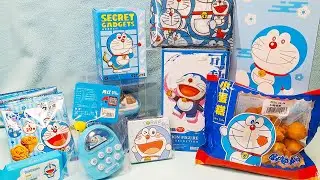 NEW Doraemon Toys Unboxing, ASMR, Anime Cartoon Toy, Food Collection
