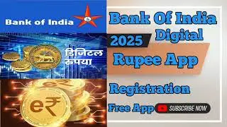 how to boi digital e rupee app | bank of india digital app registration kaise karen online New 2025