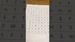Letter Name Fluency and Letter Sound Fluency