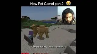 Minecraft camel Funny Moments #shorts #Minecraftmaindehat #gamerunique