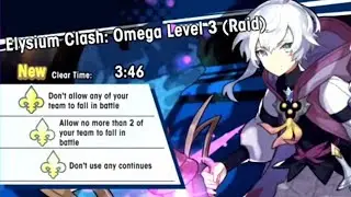 Dragalia Lost - Dawn of Dragalia | Elysium Clash: Omega Level 3 (Raid) [Full Clear]