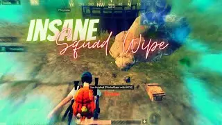 ⚡ Insane squad wipe montage | montage bgmi