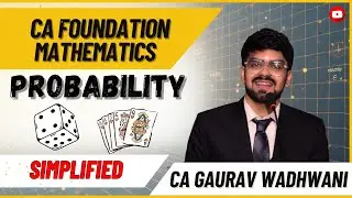 L91 | Probability Simplified | Statistics | CA foundation ICAI Maths | Lecture 91