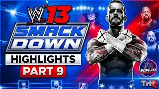 WWE 2K13 WII Universe Mode SmackDown HighlightsPart #9 wwe13 Mobile gameplay