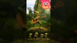 Frog Playing Guitar 🎸🤣 #shorts #funny #trending