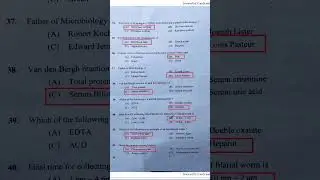 junior lab assistant previous year question paper(medical education )|JLA  #juniorlabassistant