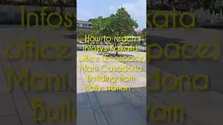 How to reach Infosys Kolkata (Ecospace) office from Bally station . .  #travel #kolkata #kolkatavlog