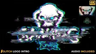 Digital Logo Glitch Reveal - After Effects Template