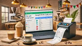 Free Point of Sale (POS) for Coffee Shop using Google Sheet